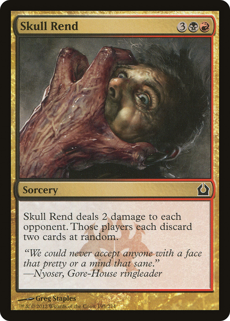 Skull Rend (RTR-195) - Return to Ravnica