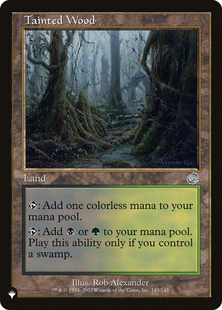 Tainted Wood [The List] | The CG Realm