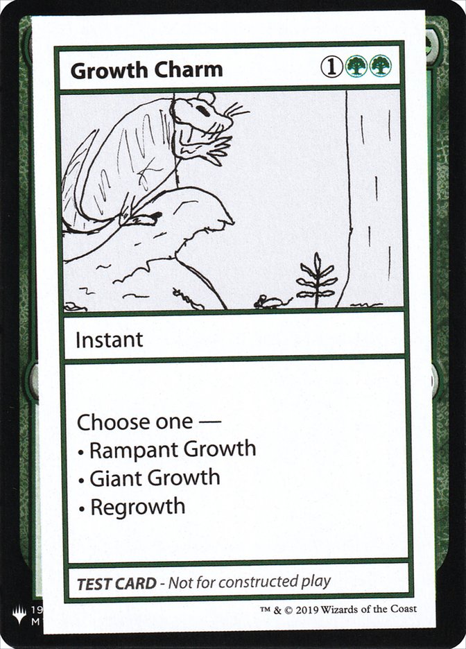 Growth Charm [Mystery Booster Playtest Cards] | The CG Realm