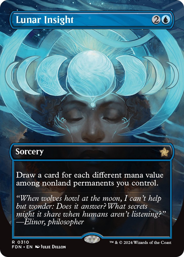 Lunar Insight (Borderless) [Foundations] | The CG Realm