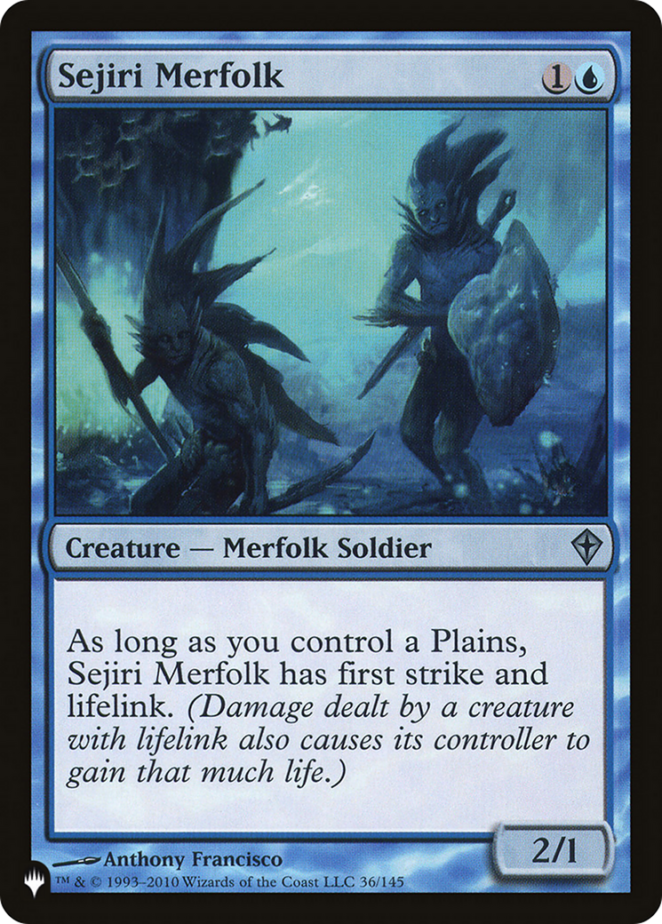 Sejiri Merfolk [The List] | The CG Realm