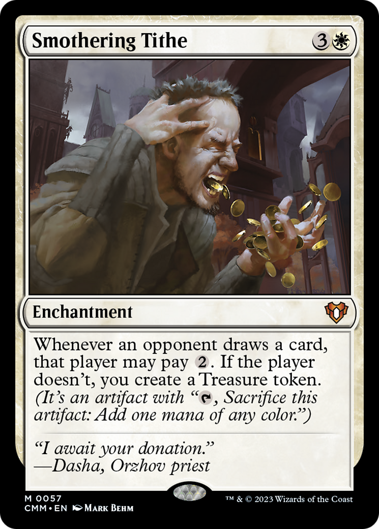 Smothering Tithe [Commander Masters] | The CG Realm