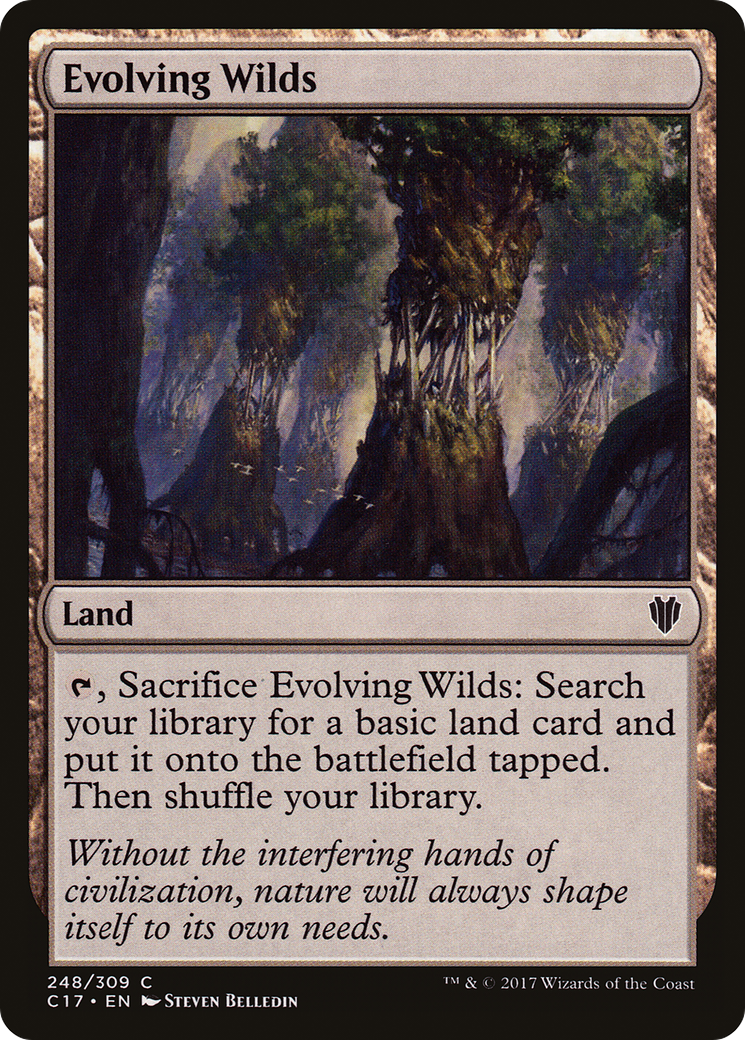 Evolving Wilds (C17-248) - Commander 2017