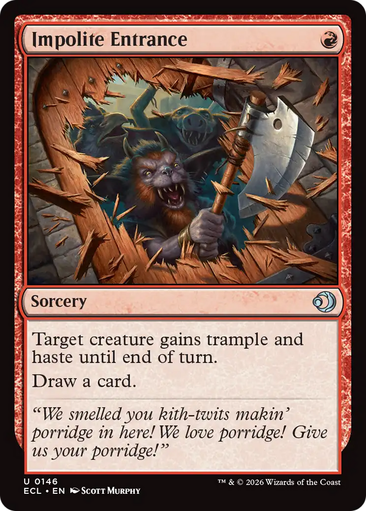 Impolite Entrance [Lorwyn Eclipsed] | The CG Realm