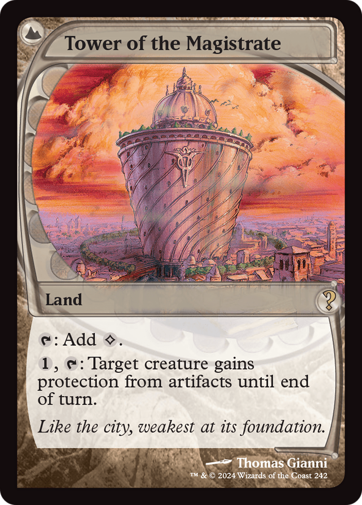 Tower of the Magistrate (Future Sight) [Mystery Booster 2] | The CG Realm
