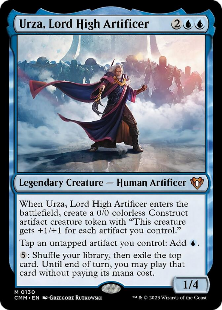 Urza, Lord High Artificer [Commander Masters] | The CG Realm