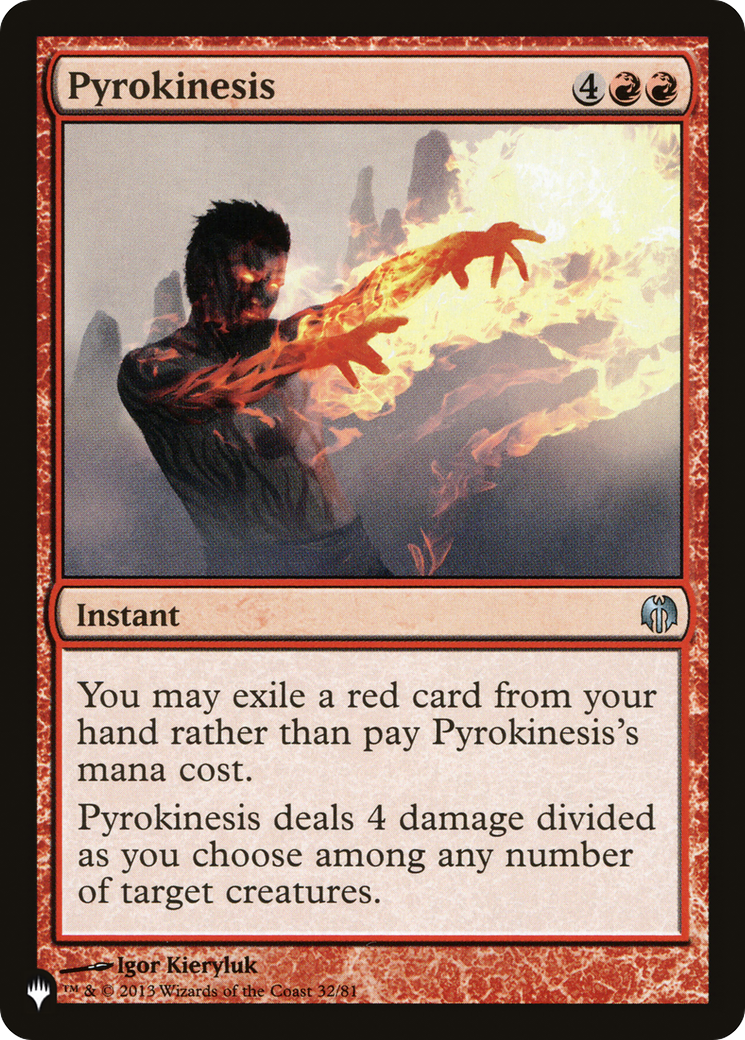Pyrokinesis [The List] | The CG Realm