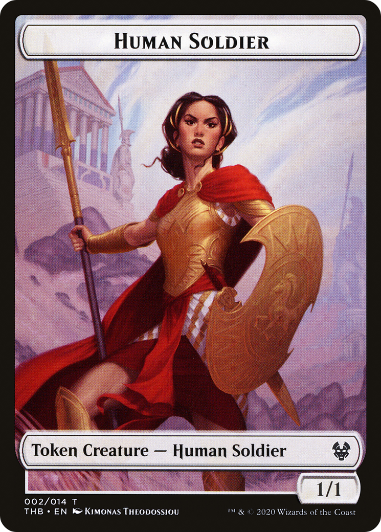 Human Soldier Token (THB-002) - Theros Beyond Death Tokens