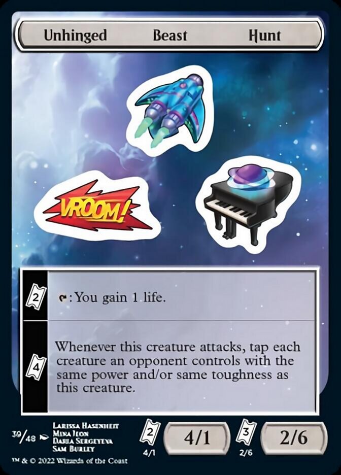 Unhinged Beast Hunt [Unfinity Stickers] | The CG Realm