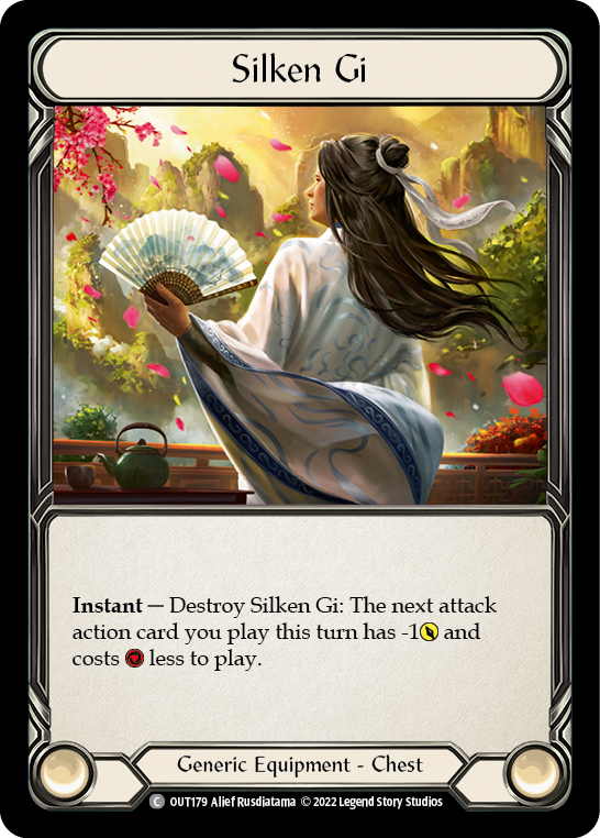 Silken Gi [OUT179] (Outsiders)  Cold Foil | The CG Realm