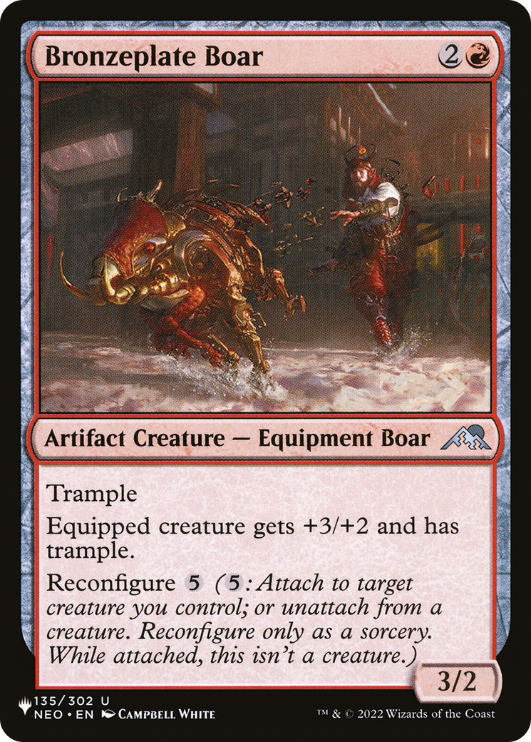 Bronzeplate Boar [The List] | The CG Realm