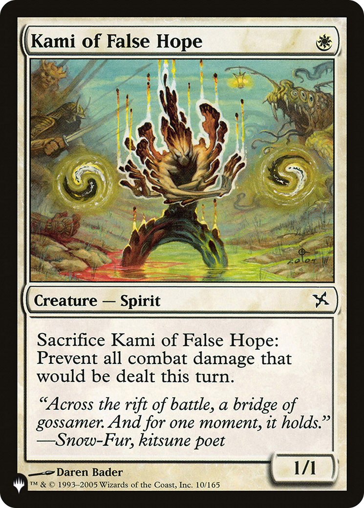 Kami of False Hope [The List] | The CG Realm