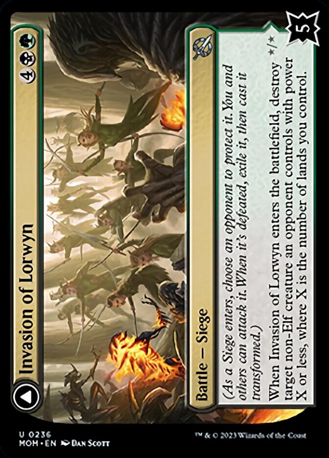 Invasion of Lorwyn (MOM-236) - March of the Machine