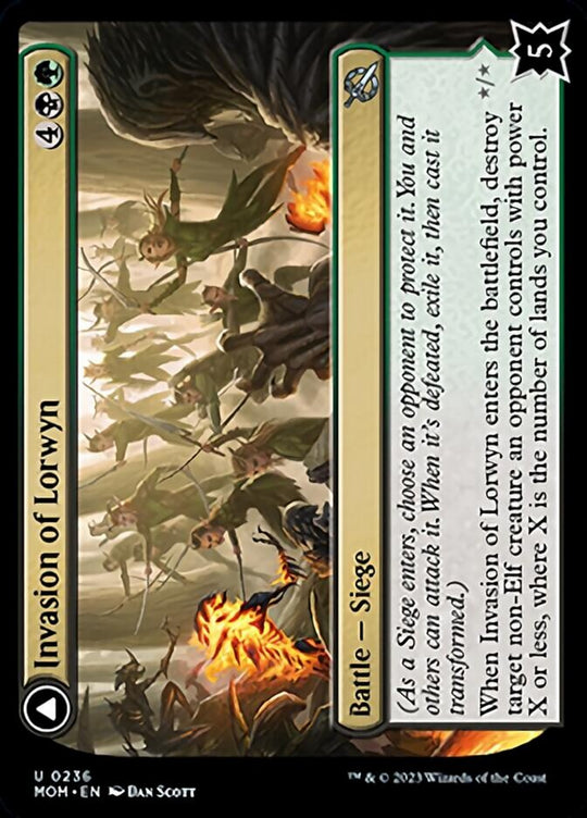 Invasion of Lorwyn (MOM-236) - March of the Machine