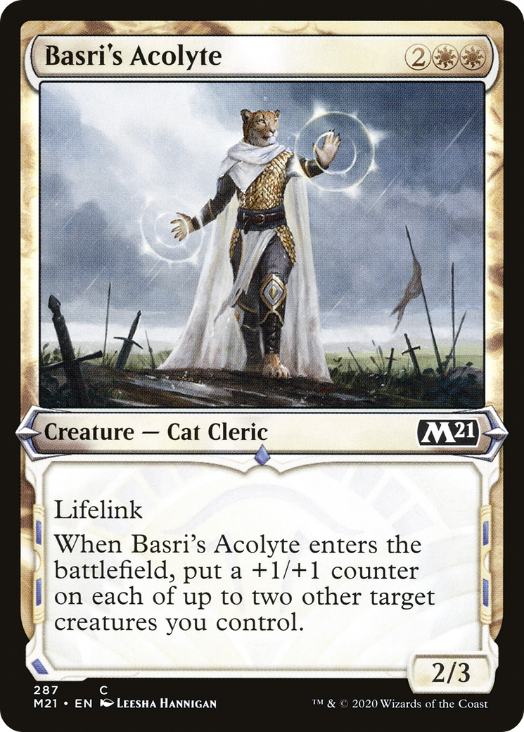 Basri's Acolyte (Showcase) (M21-287) - Core Set 2021: (Showcase)