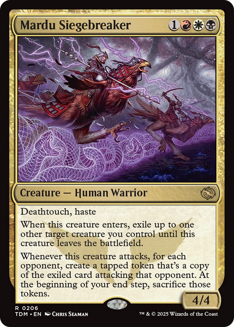 Mardu Siegebreaker [Tarkir: Dragonstorm] | The CG Realm