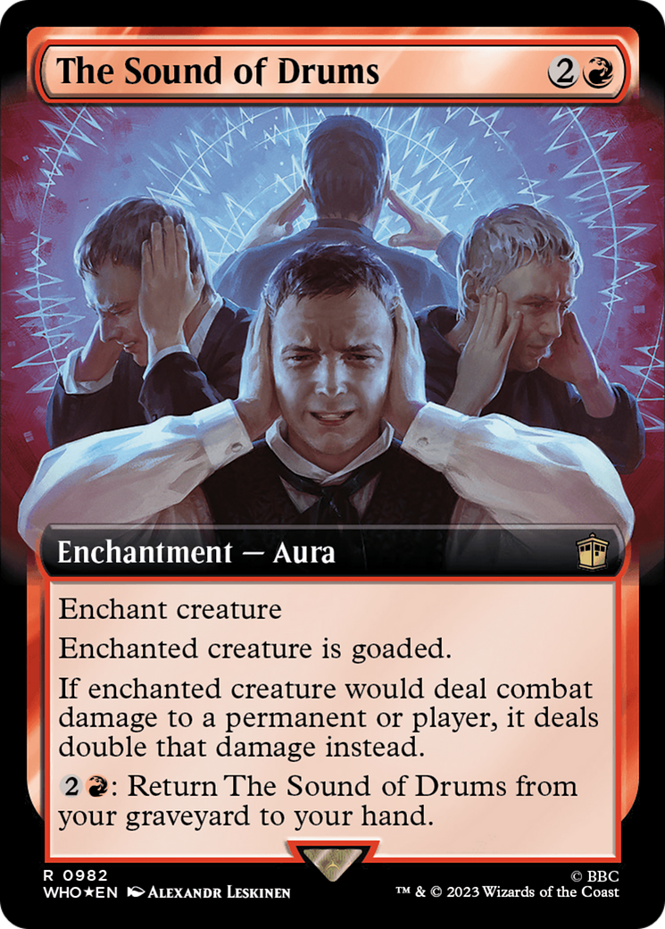The Sound of Drums (Extended Art) (Surge Foil) [Doctor Who] | The CG Realm