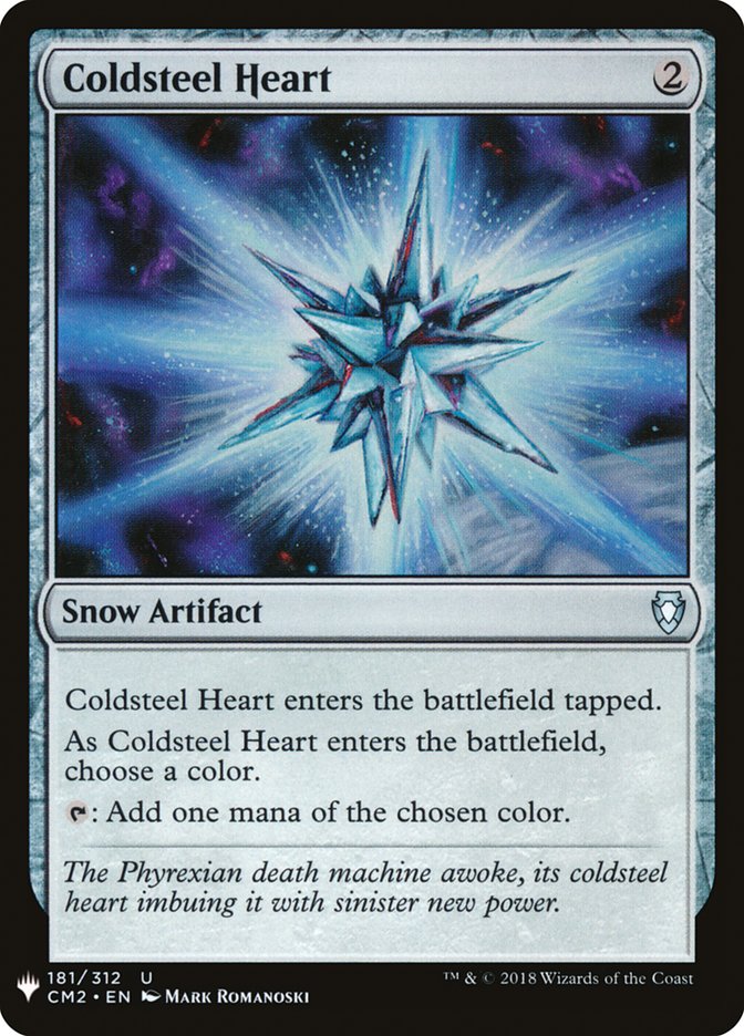 Coldsteel Heart [Mystery Booster] | The CG Realm