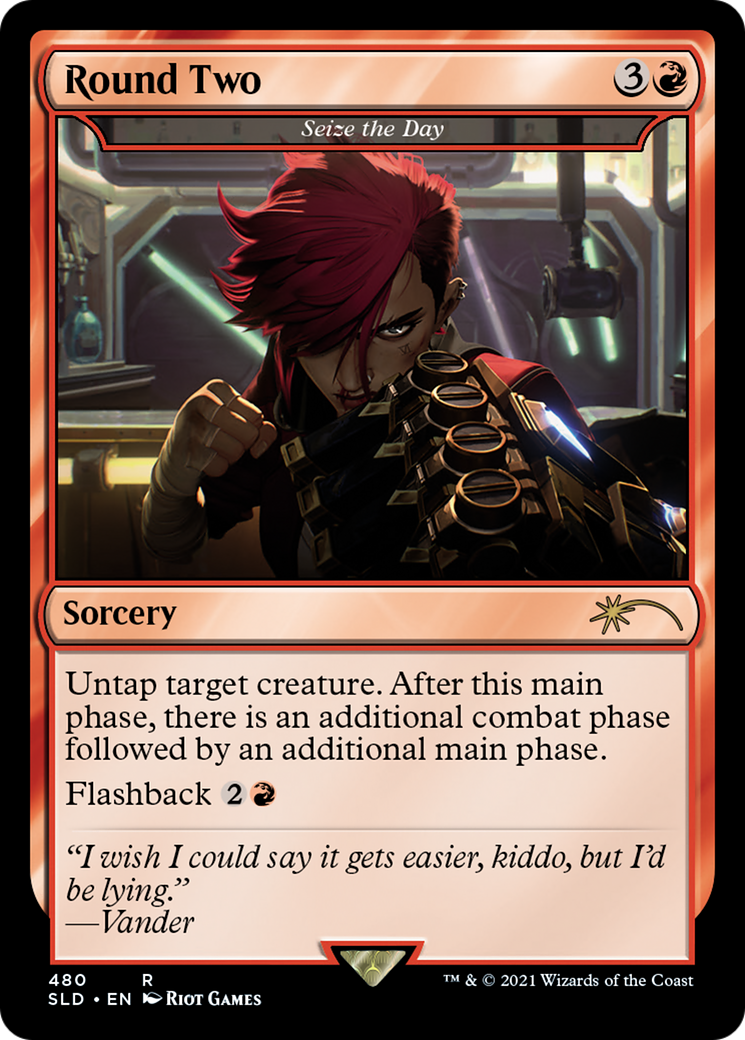 Round Two - Seize the Day (SLD-480) - Secret Lair Drop / Round Two