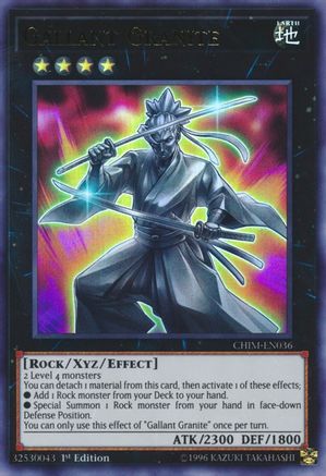 Gallant Granite (CHIM-EN036) - Chaos Impact Unlimited