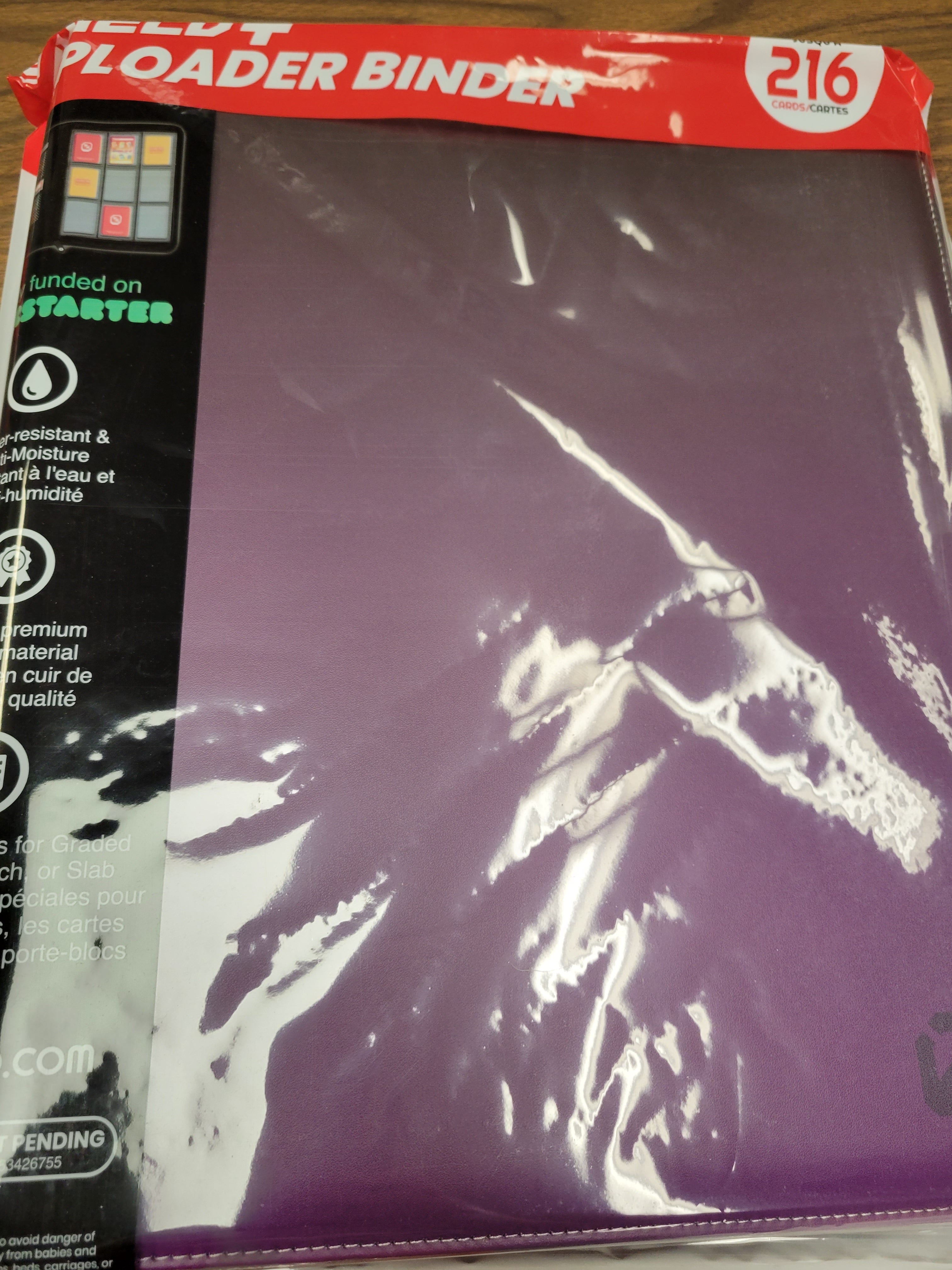 Evoretro Toploader Binders Purple | The CG Realm