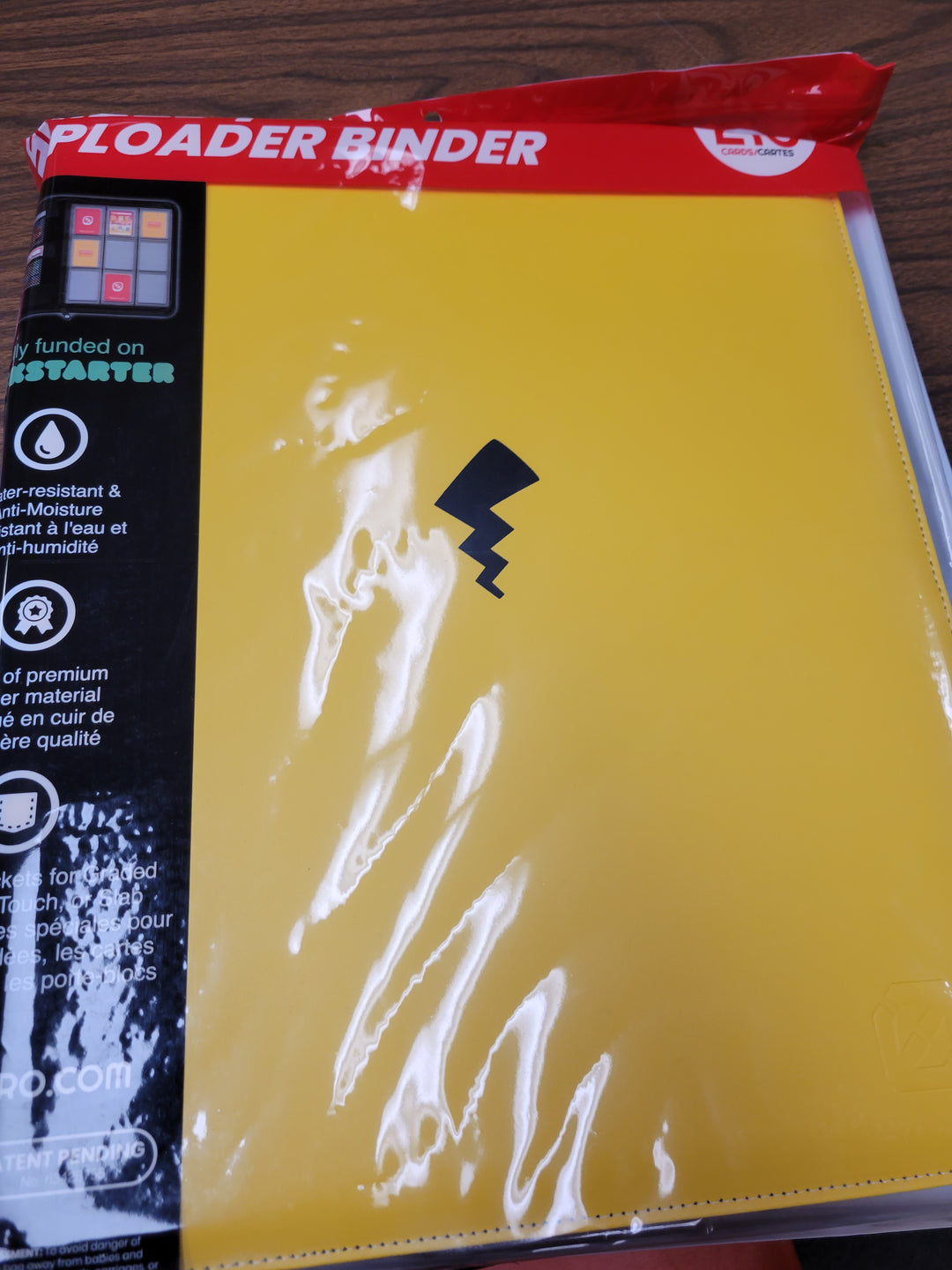 Evoretro Toploader Binders Yellow