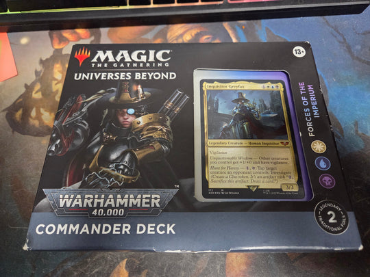 Forces of the Imperium Commander Deck - Universes Beyond: Warhammer 40