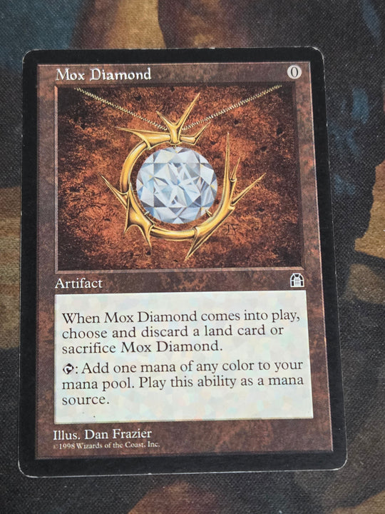 Mox Diamond (STH-) - Stronghold (Heavy Play)(See Photos)