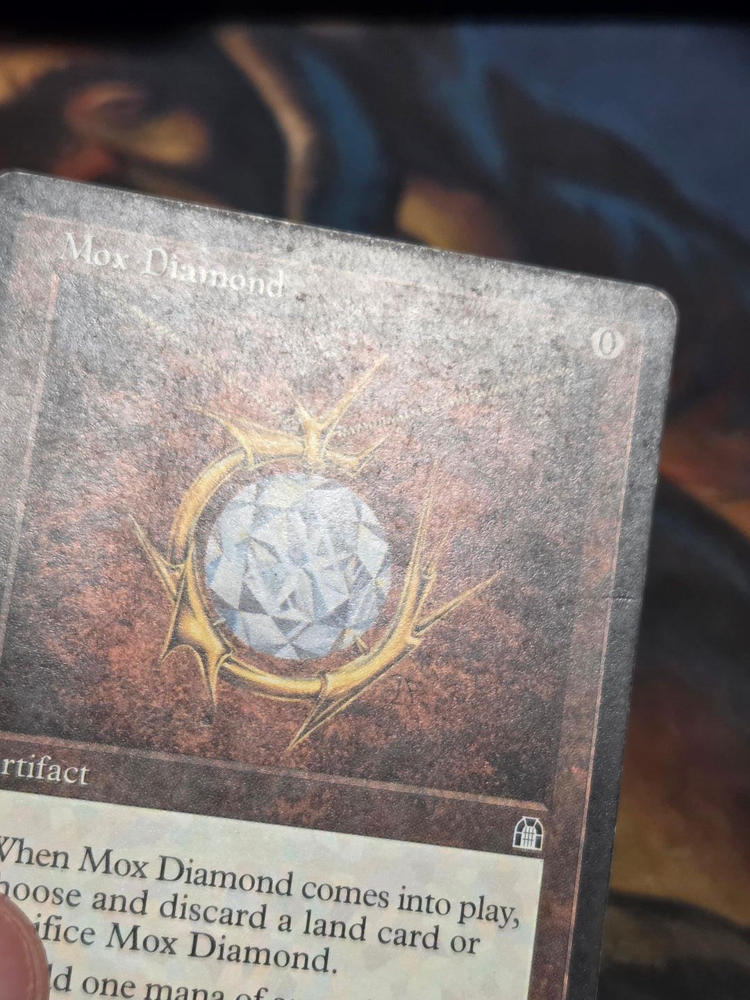 Mox Diamond (STH-) - Stronghold (Heavy Play)(See Photos)