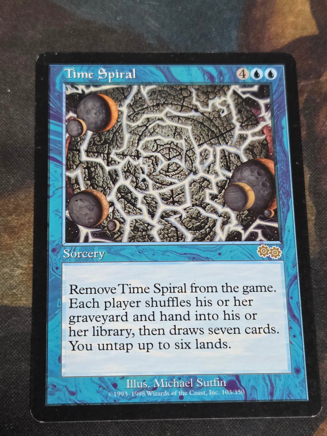 Time Spiral (USG-103) - Urza's Saga (Moderatly Played) (See Photos)