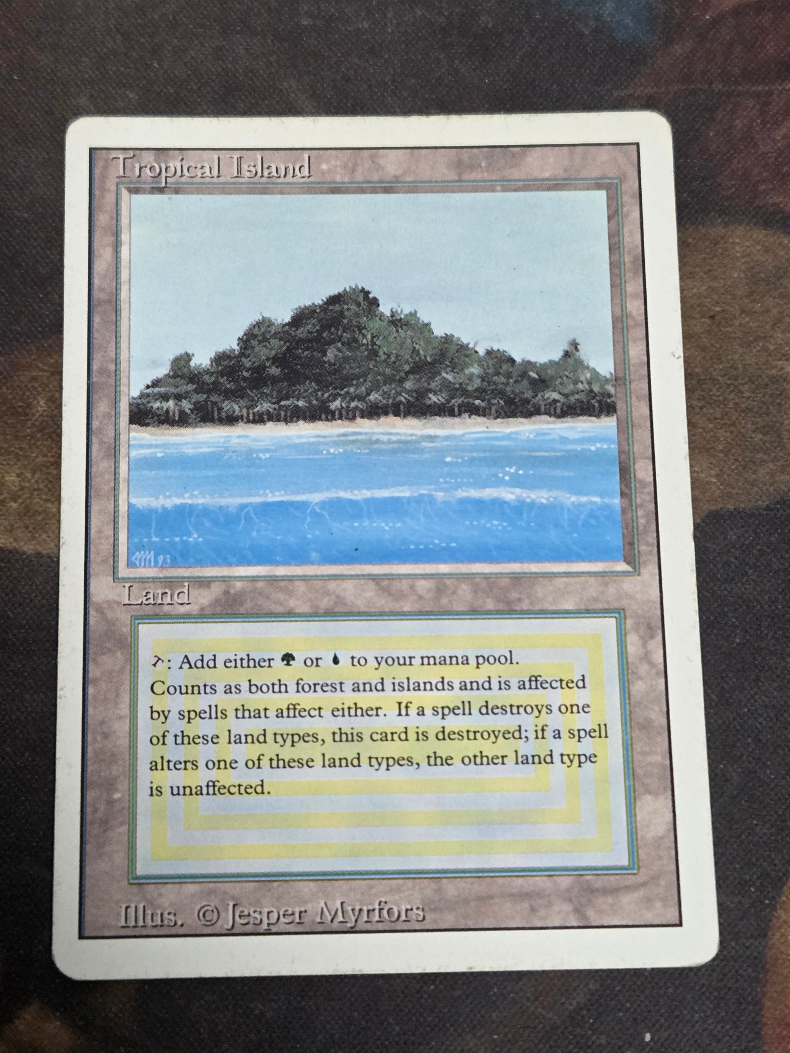 Tropical Island (3ED-) - Revised Edition (See Scan) (C) – The CG Realm