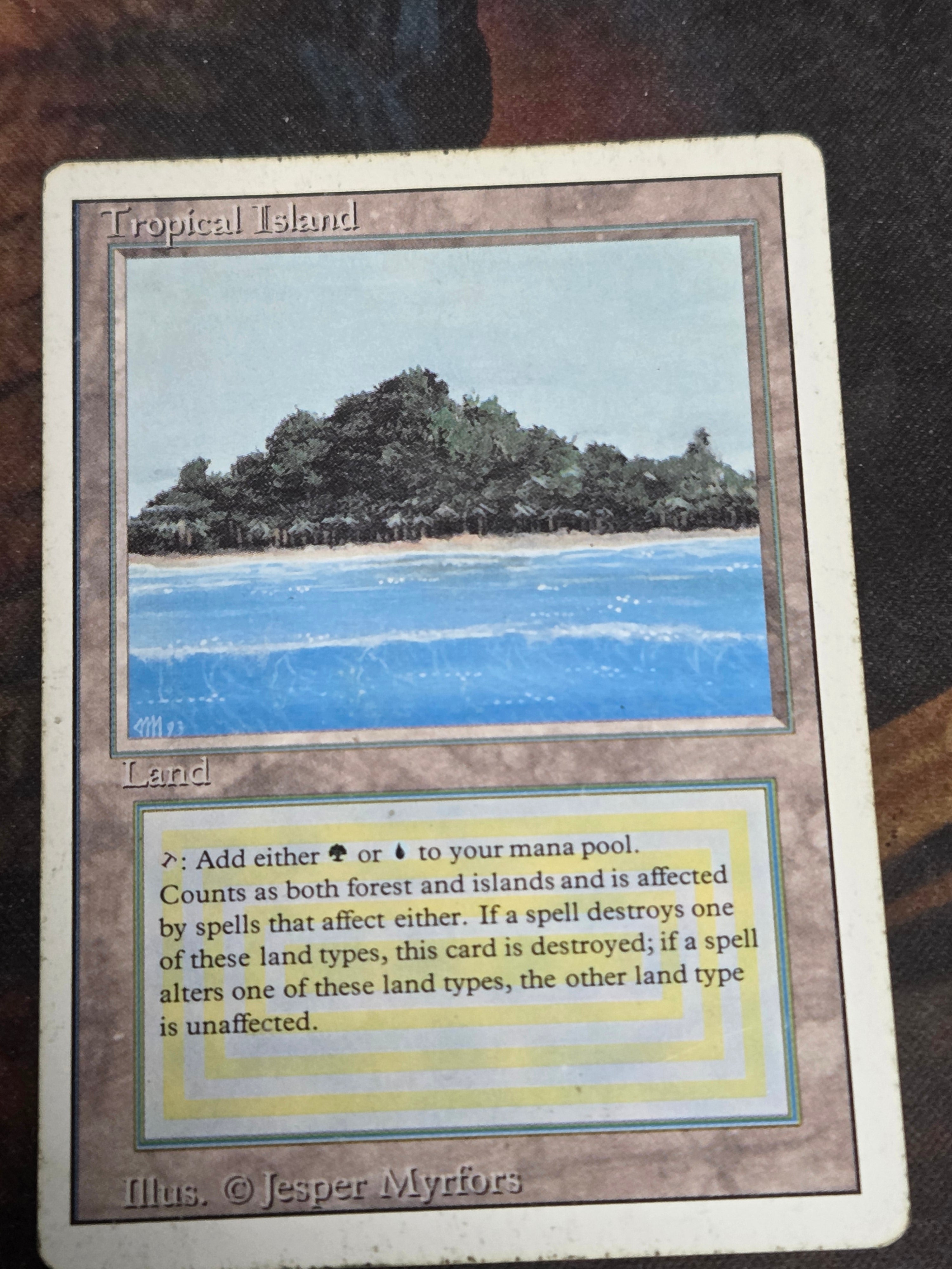 Tropical Island (3ED-) - Revised Edition (See Scan) (D) – The CG Realm