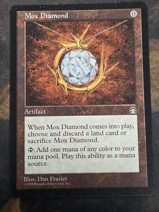 Mox Diamond (STH-) - Stronghold (Played See Picture) (A)
