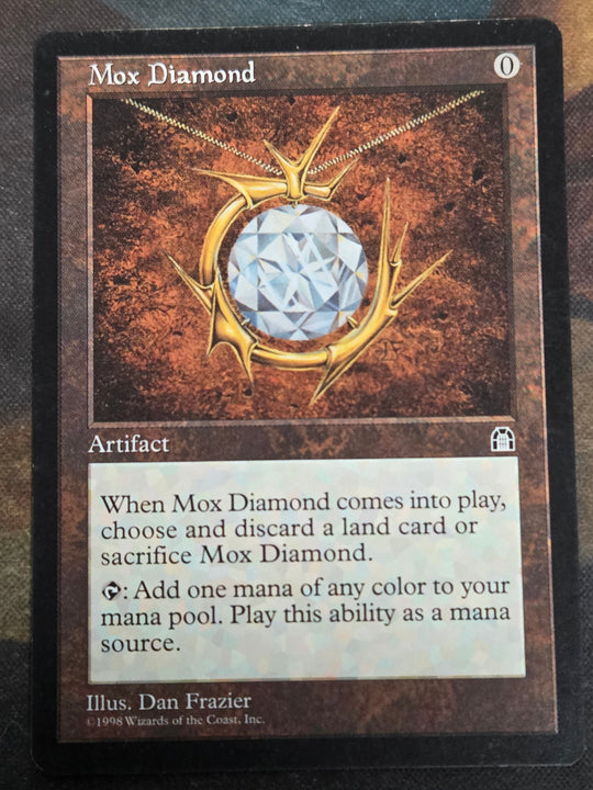 Mox Diamond (STH-) - Stronghold (Played See Picture) (B)