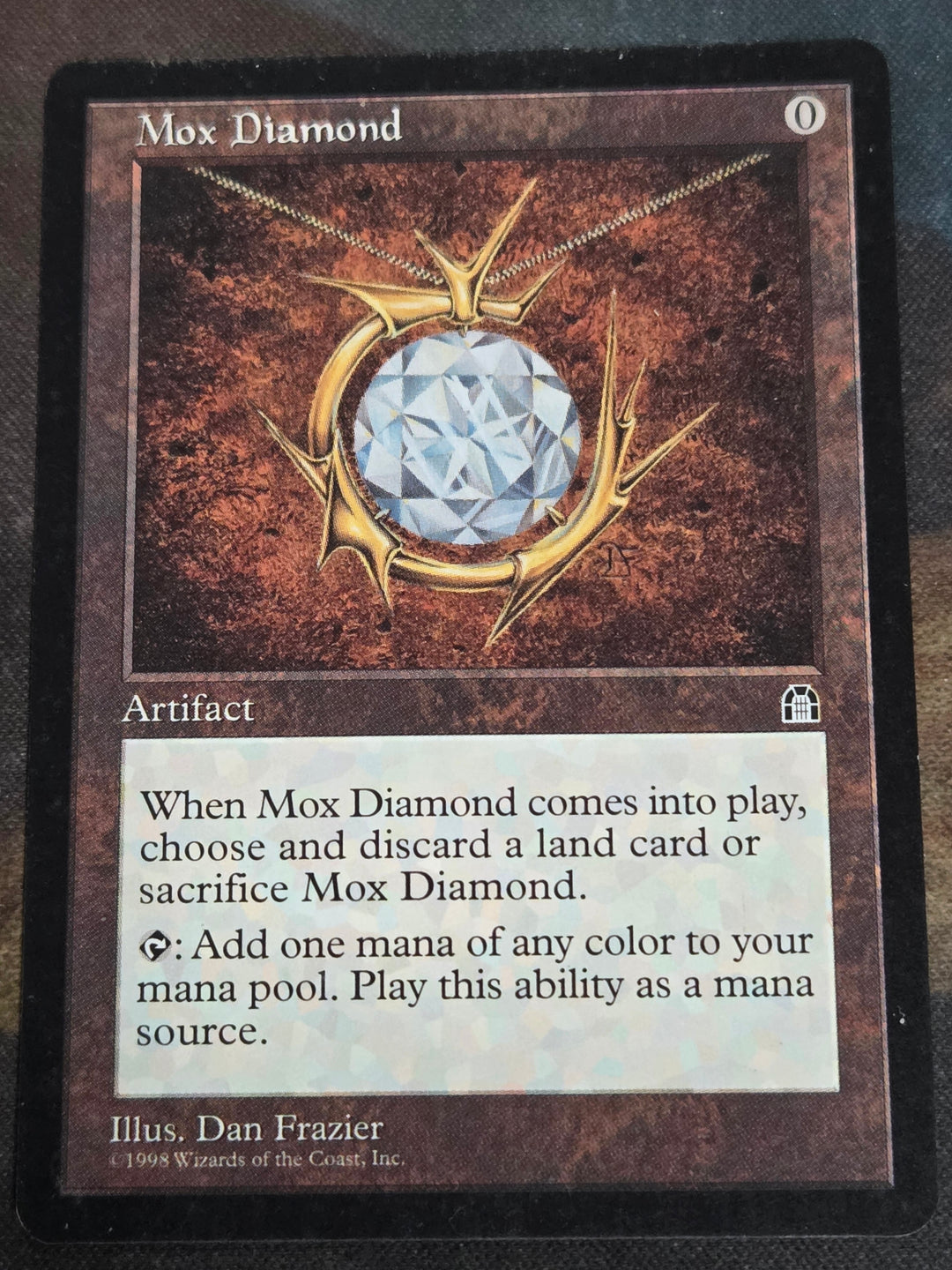 Mox Diamond (STH-) - Stronghold (Played See Picture) (C)