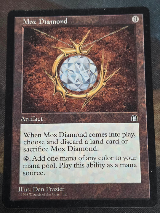 Mox Diamond (STH-) - Stronghold (Played See Picture) (C)
