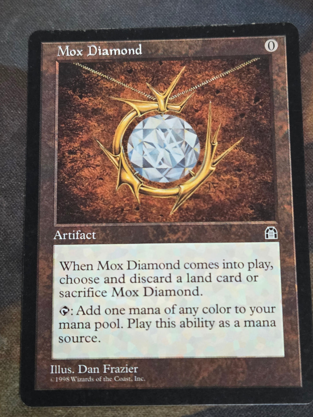 Mox Diamond (STH-) - Stronghold (Played See Picture) (D)