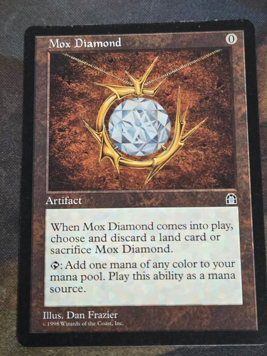 Mox Diamond (STH-) - Stronghold (Played See Picture) (D)