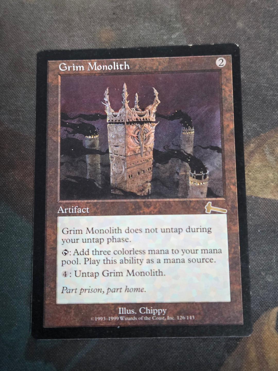 Grim Monolith (ULG-126) - Urza's Legacy (See Picture)(A)