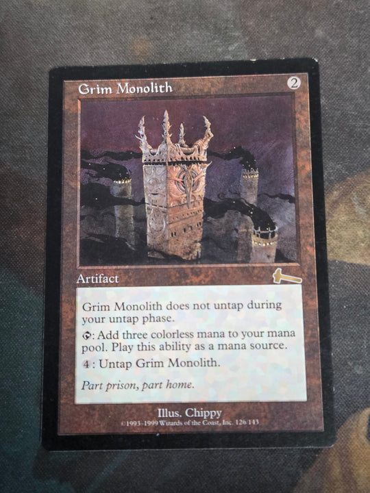 Grim Monolith (ULG-126) - Urza's Legacy (See Picture)(A)