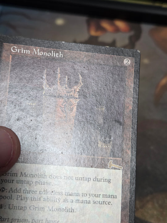 Grim Monolith (ULG-126) - Urza's Legacy (See Picture)(A)