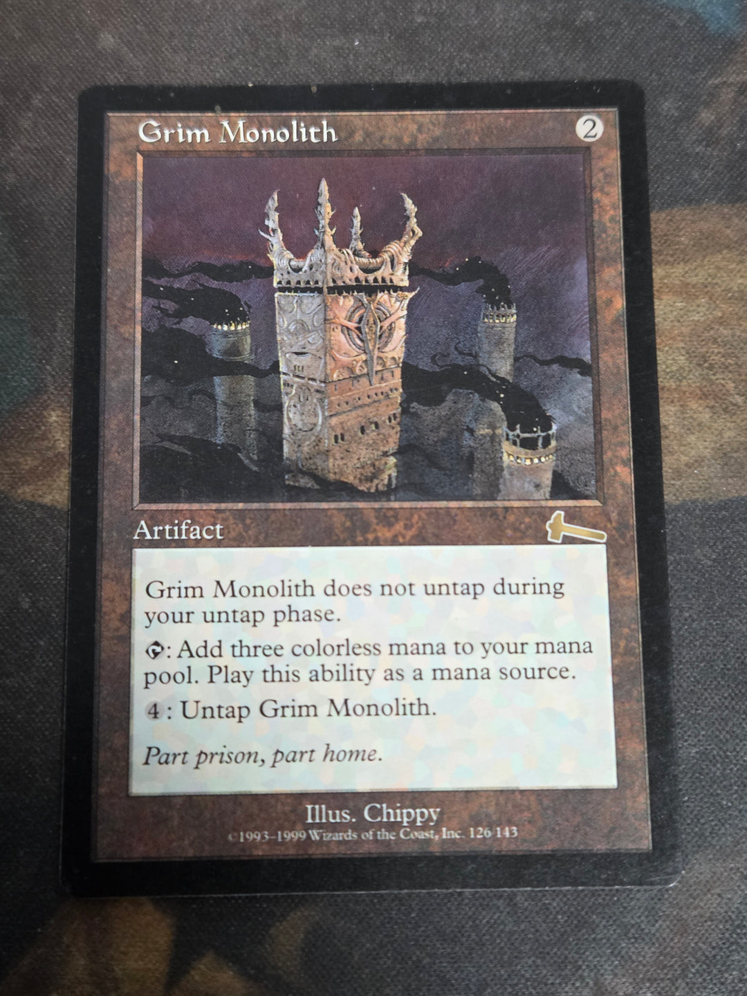 Grim Monolith (ULG-126) - Urza's Legacy (See Picture)(B)