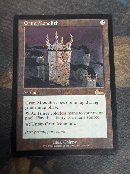 Grim Monolith (ULG-126) - Urza's Legacy (See Picture)(B)