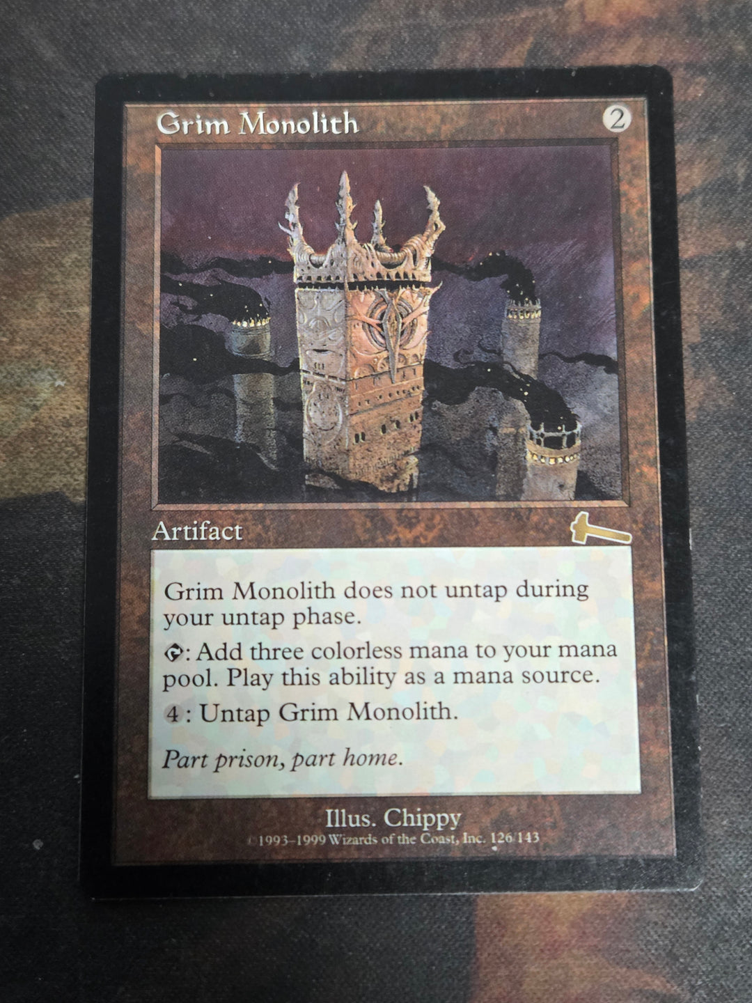Grim Monolith (ULG-126) - Urza's Legacy (See Picture)(C)