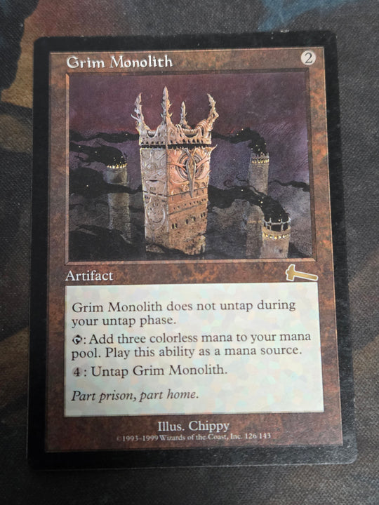 Grim Monolith (ULG-126) - Urza's Legacy (See Picture)(D)
