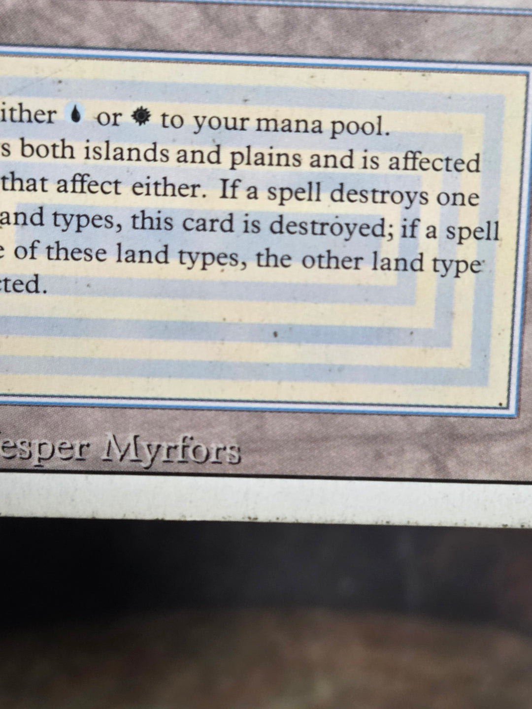 Tundra (3ED-) - Revised Edition (B)