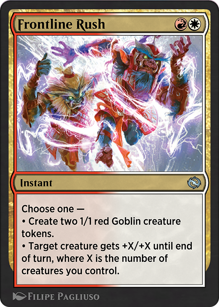 Frontline Rush [Tarkir: Dragonstorm] | The CG Realm