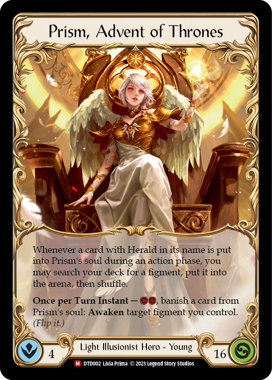 Prism, Advent of Thrones [DTD002] (Dusk Till Dawn) | The CG Realm