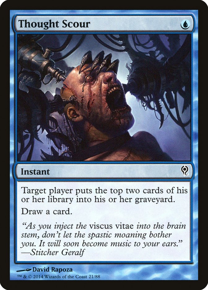 Thought Scour [Duel Decks: Jace vs. Vraska] | The CG Realm