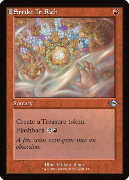 Strike It Rich (Retro Frame) (MH2-012) - Modern Horizons 2 Timeshifts: (tombstone)